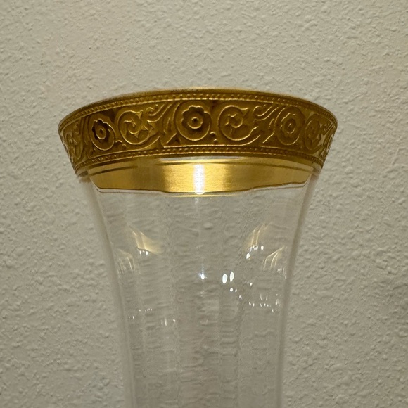 5 Vintage Tiffin Franciscan Minton Etched Stemmed Optic Wine Glasses 6 ounce. - Picture 2 of 11